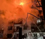 Ukraine: Igisasu cy’Uburusiya cyahitanye 3 mbere y’uko Zelenskyy ahura na Macron