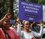 Afurika y’Epfo: Abagore mu myigaragambyo yo kwamagana ihohoterwa rishingiye ku gitsina