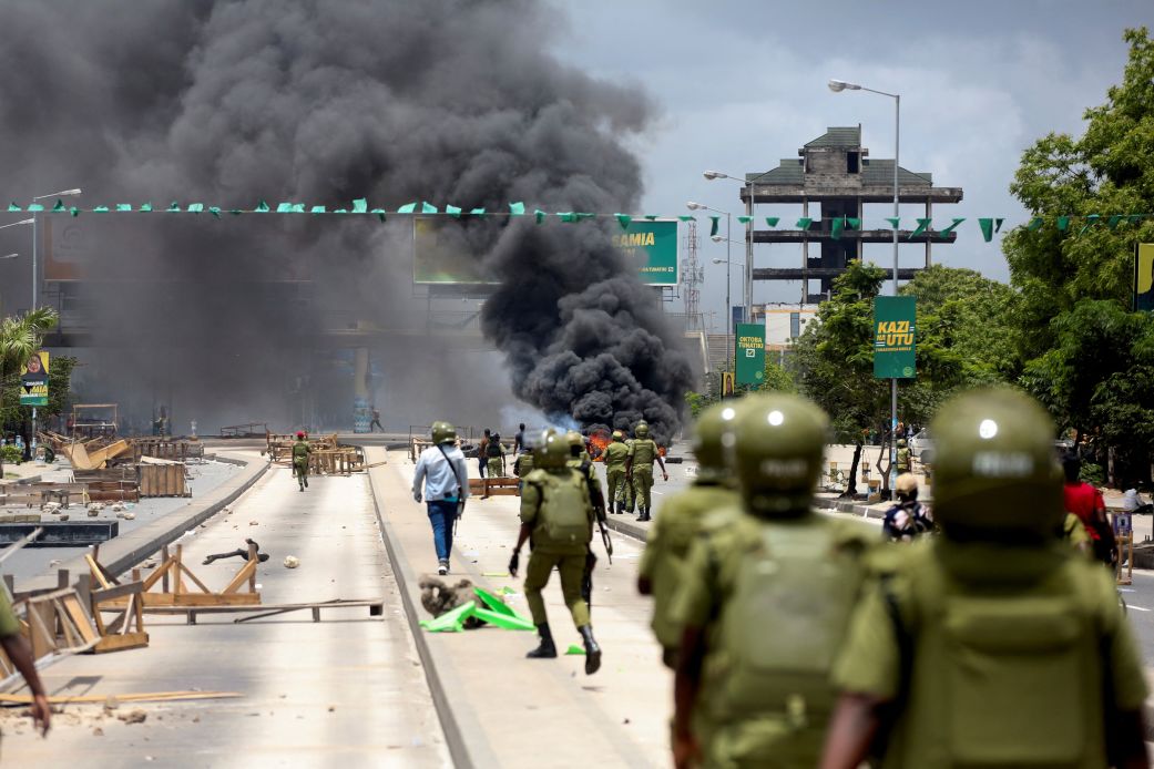 Uko Tanzaniya yakoresheje imbaraga mu guhashya imyigaragambyo y’amatora