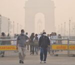 Delhi: Ihumana ry’ikirere rikomeje gushyira benshi mu kaga