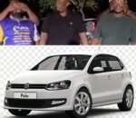 Yatunguje abakozi babiri agashimwe k’imodoka zihenze, ibyishimo birabarenga