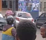 Icyo Polisi ivuga ku mugabo wagaragaye atemagura imodoka i Kigali