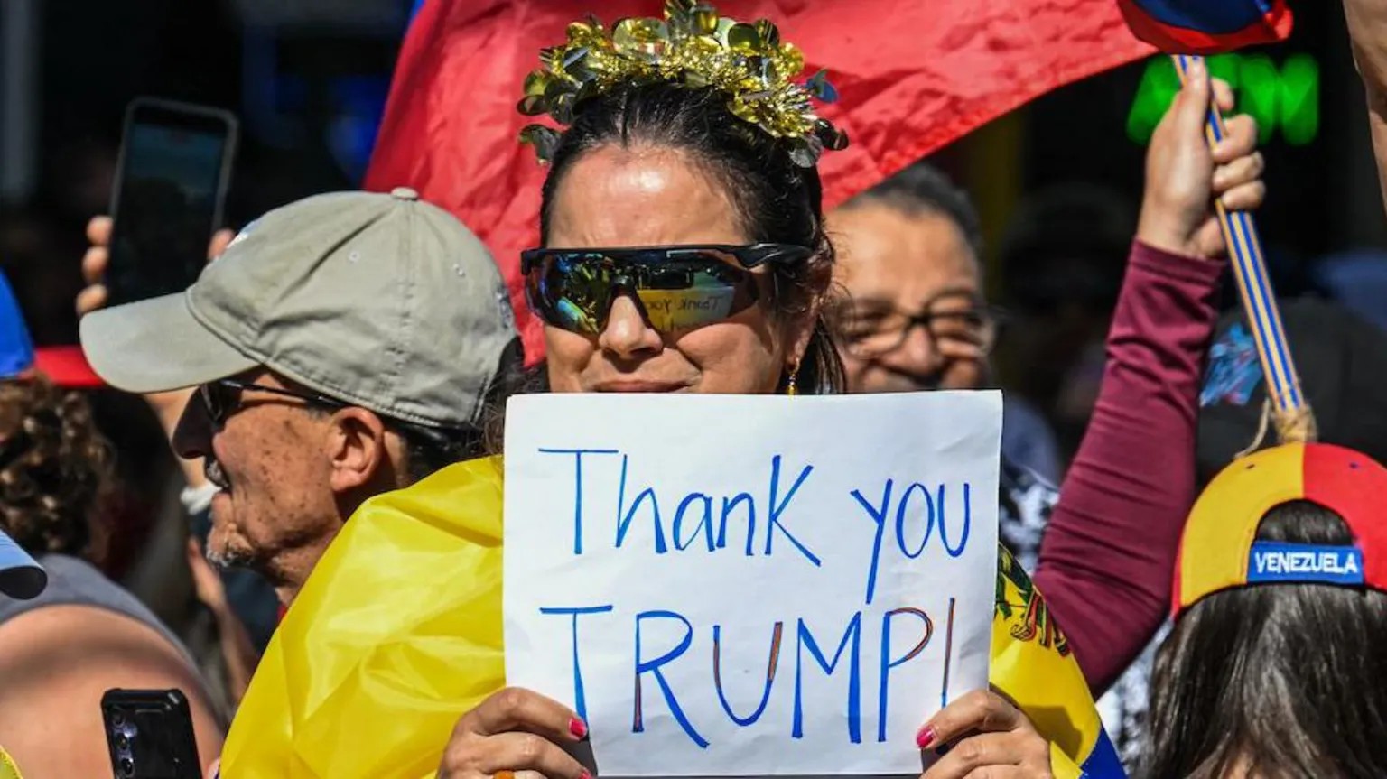 Umunsi w’inzozi zabaye impamo: Abanyavenezuela bo muri Florida bishimiye ifatwa rya Maduro