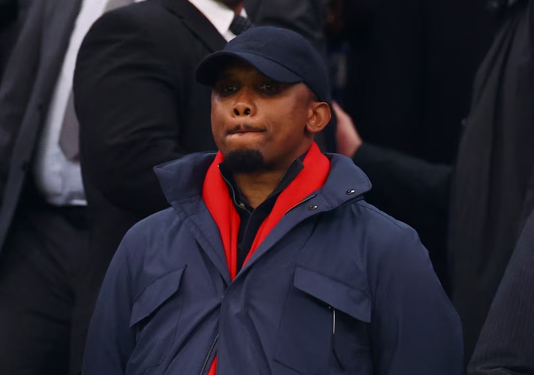 CAF yahagaritse Eto’o imikino ine kubera imyitwarire ye mu gikombe cy’Afurika