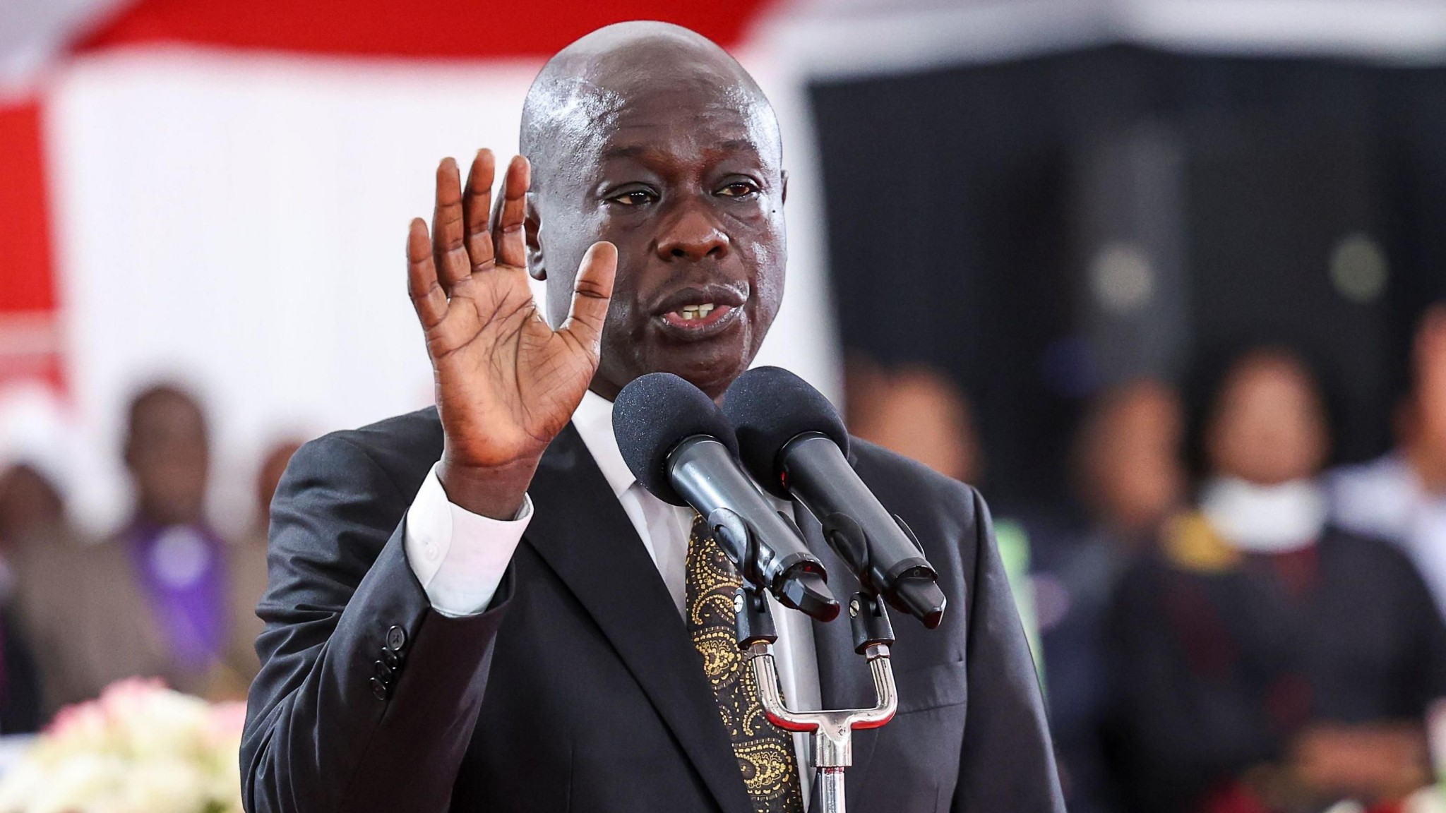 Uwahoze ari Visi Perezida wa Kenya yavuze ko bashatse kumwicira mu rusengero