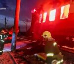 Uburusiya bwagabye igitero cya drone kuri gariyamoshi itwaye abantu muri Ukraine