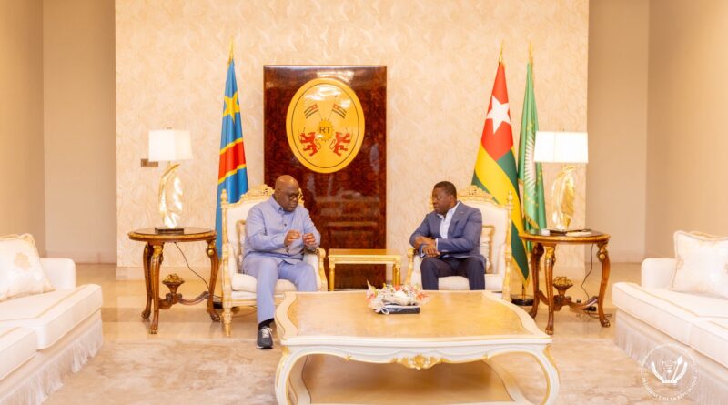 Tshisekedi i Lomé ku kibazo cy’umutekano wa RDC
