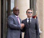 Perezida Macron yemereye inkunga Tshisekedi