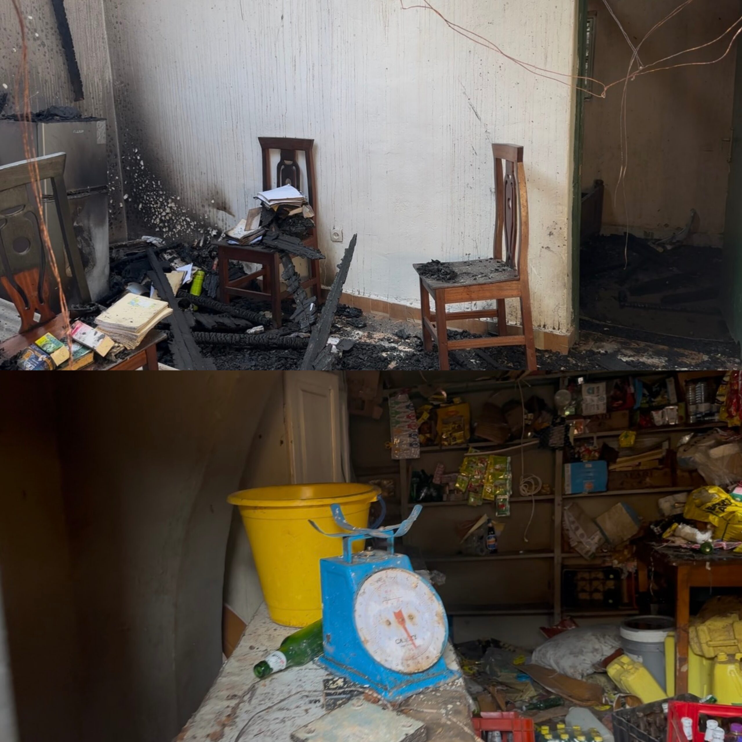 Kigali-Muhima: Inkongi y’umuriro yibasiye inzu eshatu zirimo ituwemo