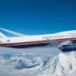 Trump yategetse guhindura amabara ya Air Force One, nyuma y’imyaka irenga 60 adakorwaho