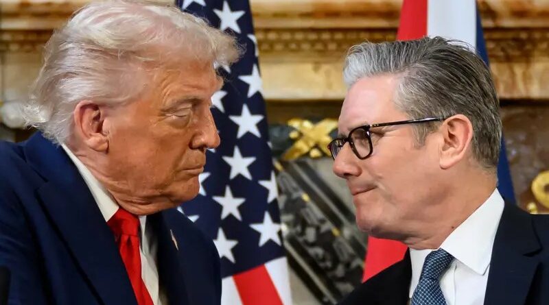 Starmer na Trump bongeye kuvugana nyuma y’impaka kuri Iran