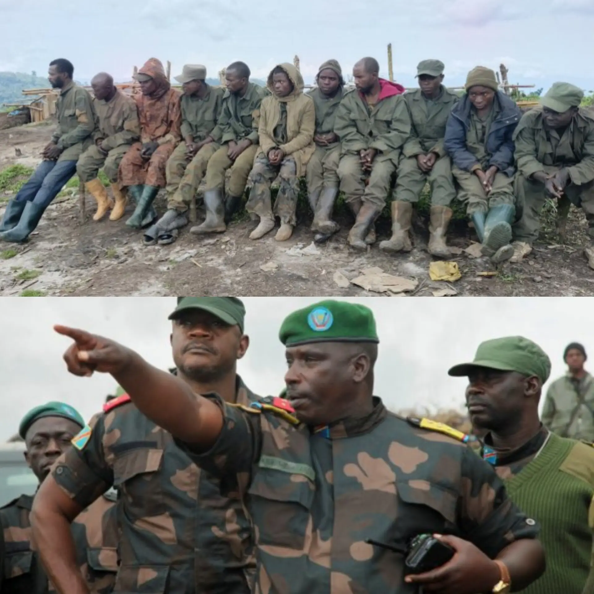 Congo yerekanye abarwanyi 20 ba M23 yafatiye ku rugamba