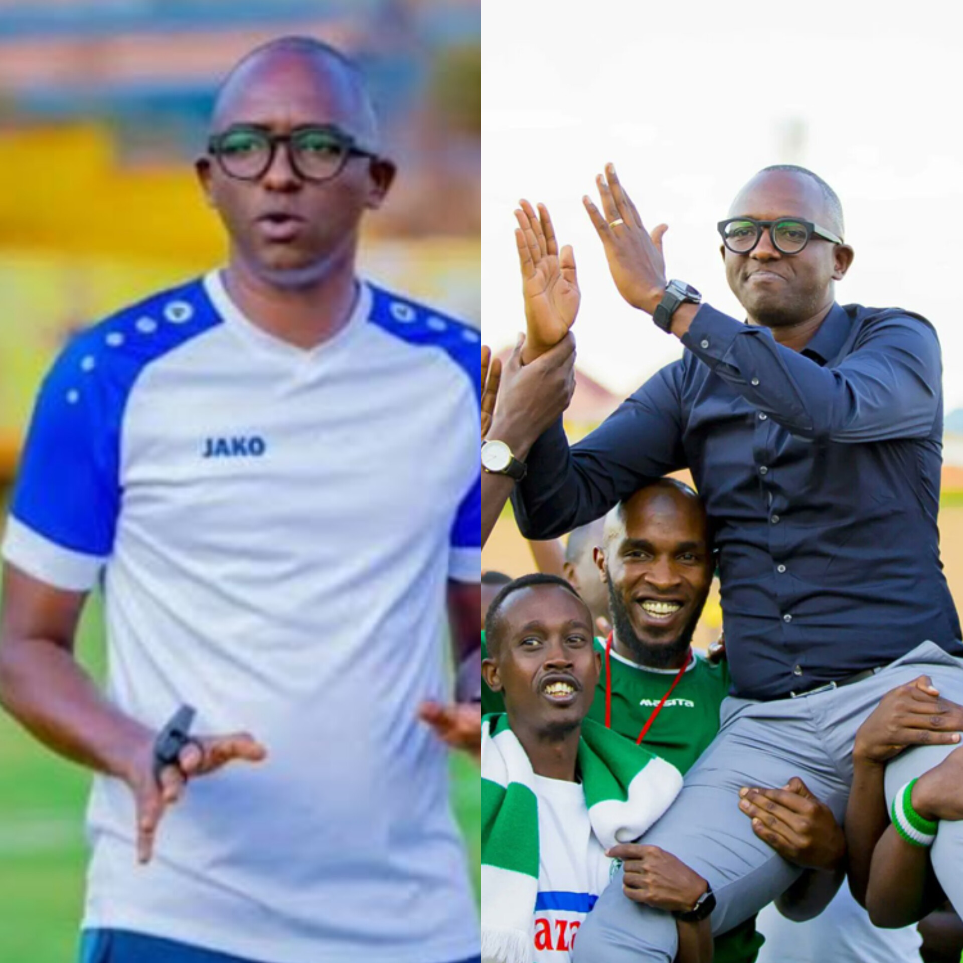 Umutoza Haringigo Francis mu muryango umwerekeza muri Rayon Sports