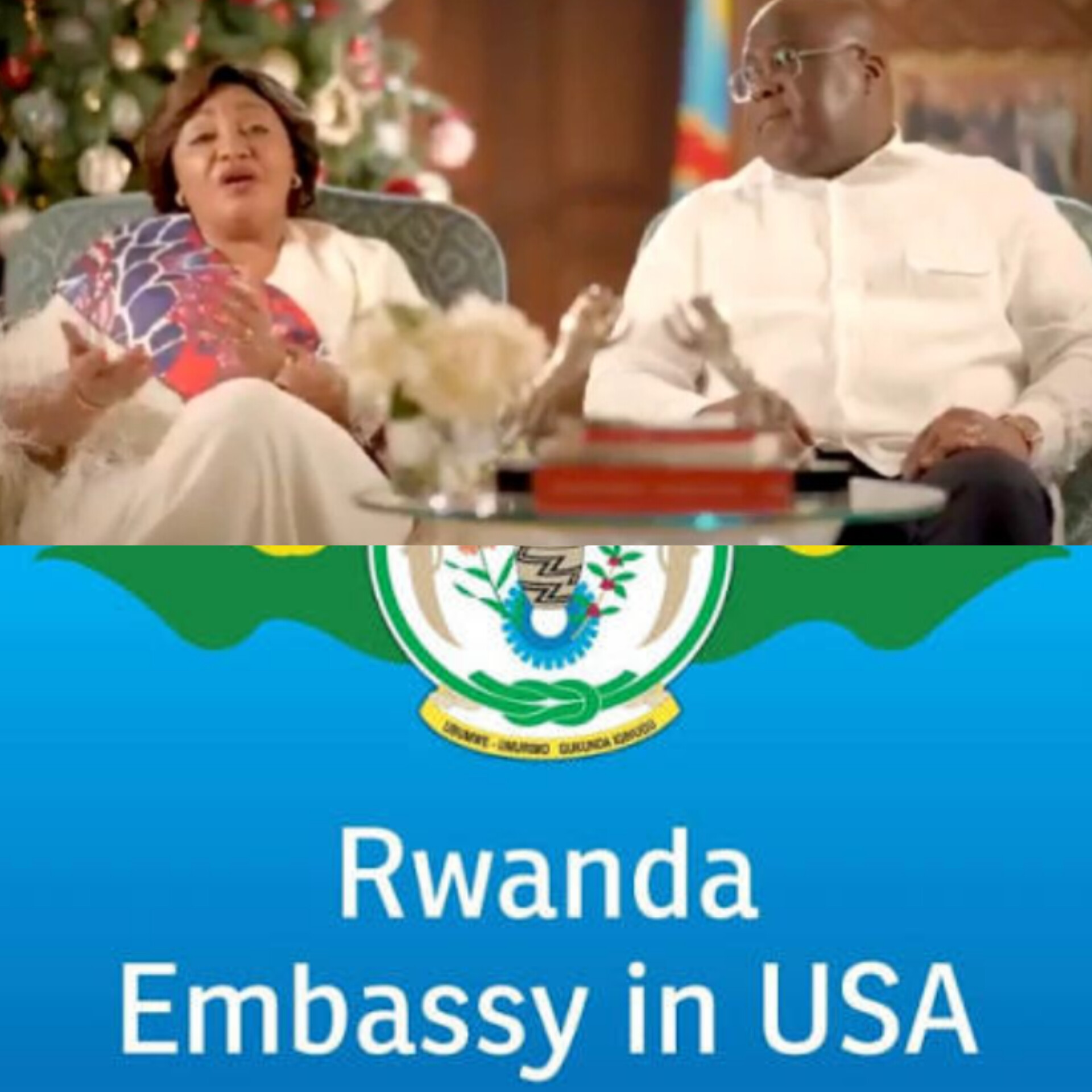 U Rwanda rwamaganye ibihuha bivuga ko rwashatse kwica umugore wa Perezida Tshisekedi muri Amerika