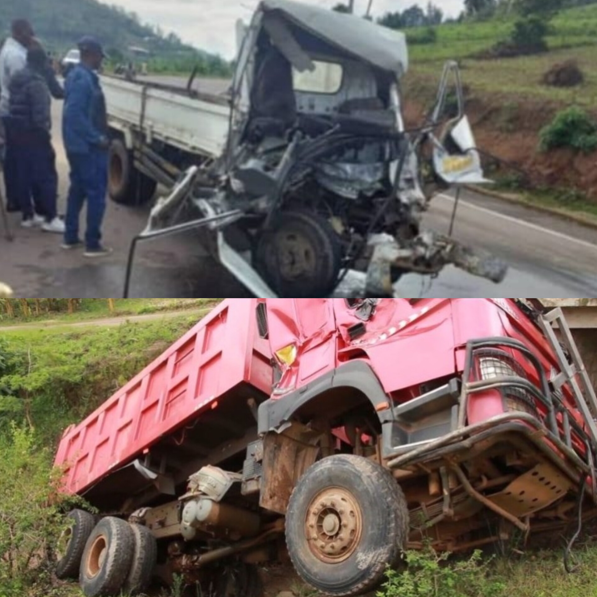 Nyanza: Impanuka ya HOWO yahitanye abasore bane