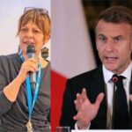 Perezida Macron yifatanyije n’abo mu muryango w’Umufaransakazi wiciwe i Goma mu gitero cya drone