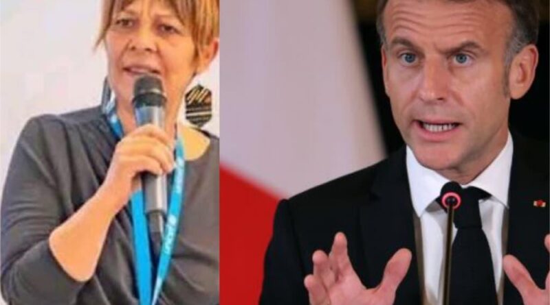 Perezida Macron yifatanyije n’abo mu muryango w’Umufaransakazi wiciwe i Goma mu gitero cya drone