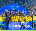 Imbere ya Perezida Kagame Amavubi yegukanye igikombe cya gatatu mu mateka yayo