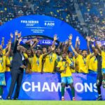 Imbere ya Perezida Kagame Amavubi yegukanye igikombe cya gatatu mu mateka yayo