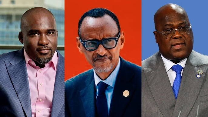 Perezida Kagame yatanze impuruza ku mikoranire ikomeje hagati ya Tshisekedi n’umuhungu wa Habyarimana ndetse na FDLR