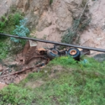 Agahinda i Nyamagabe: Abakozi babiri bishwe n’imashini ikora umuhanda Musebaya–Mushubi