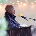 Amagambo ya Museveni wishimiye kubona umwuzukuru we ashyingirwa