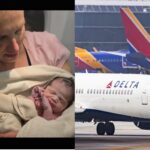 Igitangaza mu kirere: Umubyeyi yabyariye mu ndege igihe yari igiye kugwa ku kibuga cy’indege!