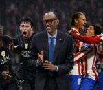 Kubera iki Perezida Kagame yashimiye PSG na Atlético de Madrid?