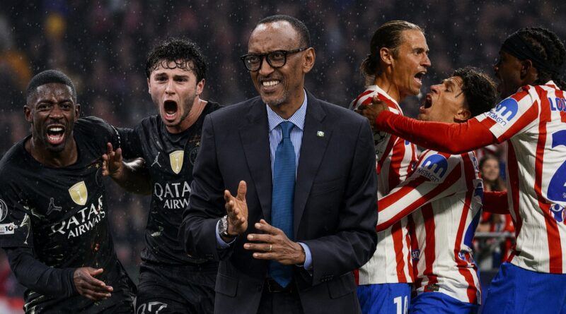 Kubera iki Perezida Kagame yashimiye PSG na Atlético de Madrid?