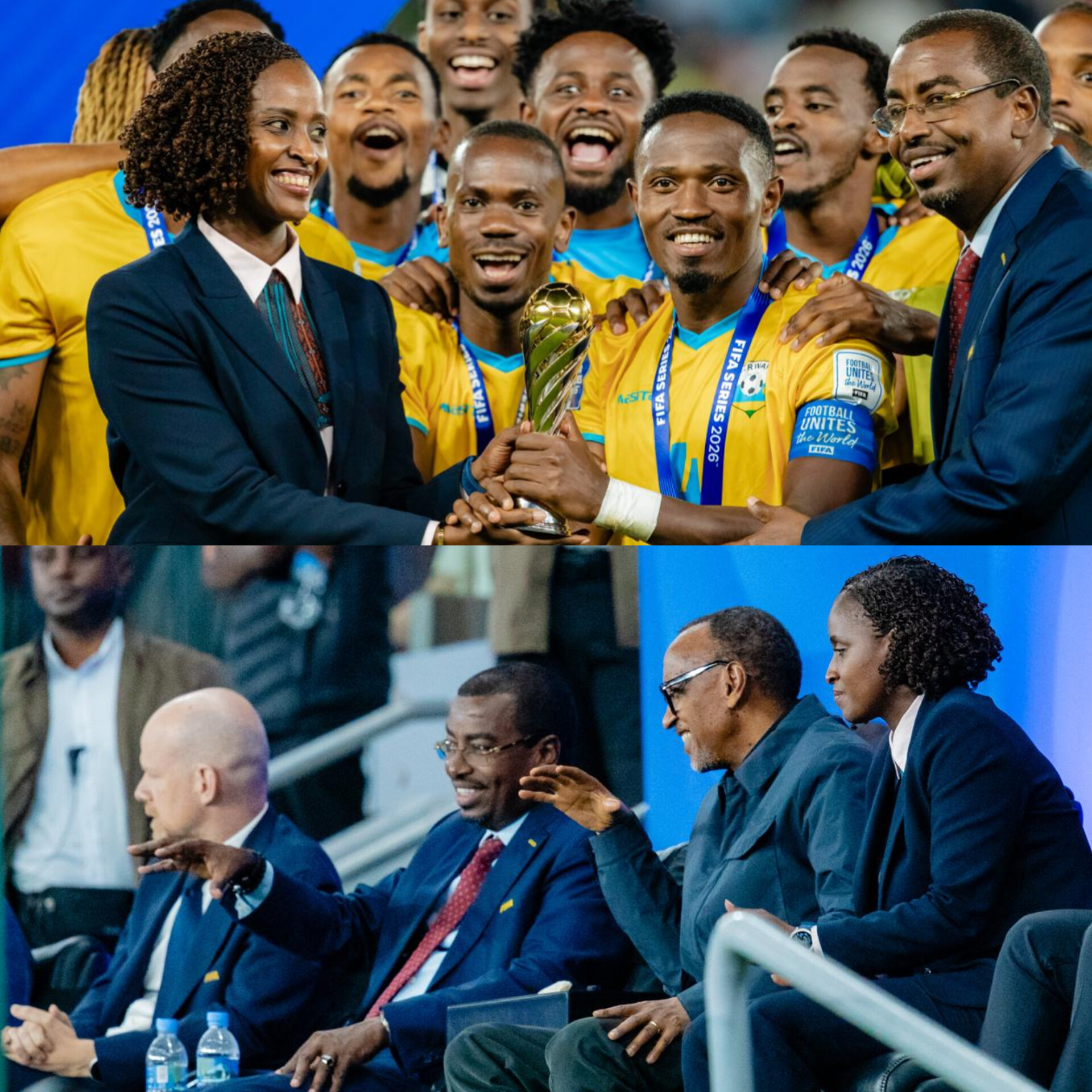 Perezida Kagame yashimye imikinire y’Amavubi