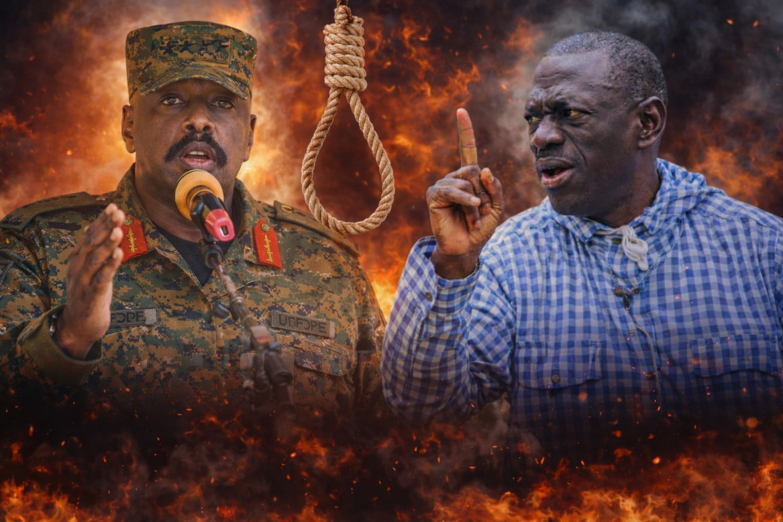 “Tugomba kunyonga Besigye cyangwa tukamurasa agapfa vuba bidatinze” – Muhoozi