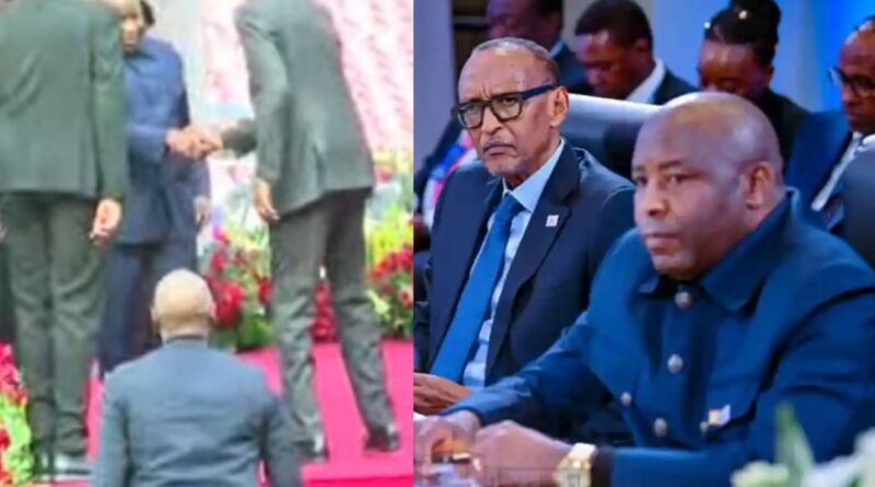 Kuramukanya kwa Perezida Kagame na Ndayishimiye i Brazaville gukomeje kuvugisha benshi