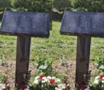 Kwibuka32: Urwibutso rwa Jenoside mu Bufaransa rwangijwe n’abataramenyekana