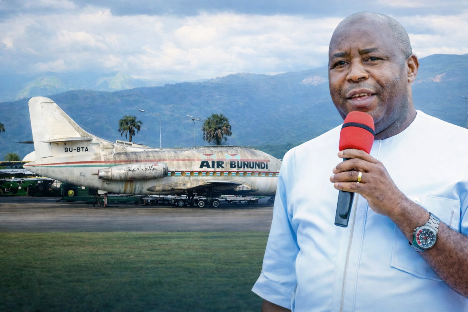 “Iyo ndege iri mu igaraje nari natekereje kuyigurisha mu jyamane”- Perezida Ndayishimiye
