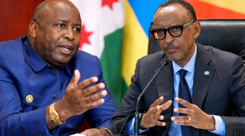 Icyo Perezida Ndayishimiye avuga nyuma yo gusuhuzanya na Perezida Kagame