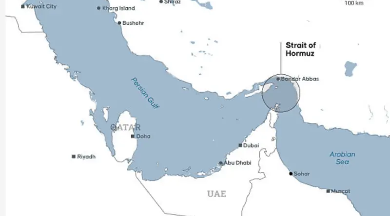 Amato 15 yanyuze mu muhora wa Hormuz mu masaha 24 ashize