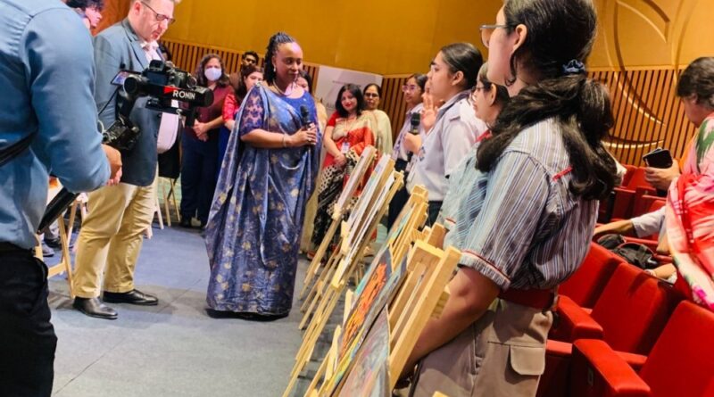 Abanyeshuri bo mu Buhinde bamuritse bihangano bigaruka ku Kwibuka Jenoside yakorewe Abatutsi mu 1994