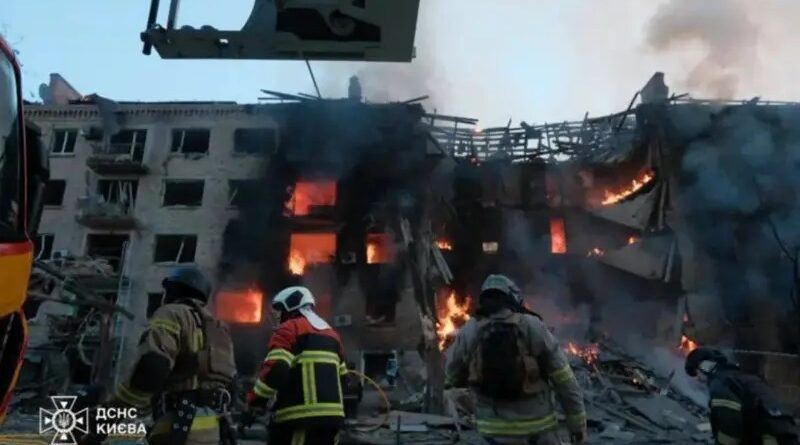 Kyiv mu muriro! Uburusiya bwagabye igitero simusiga kuri Ukraine