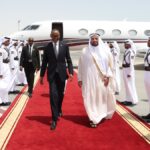 Perezida Kagame yageze muri Qatar yakirwa bidasanzwe