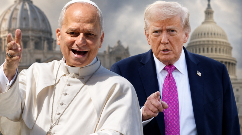 Papa Leo yongeye gukozanyaho na Trump mu guterana amagambo