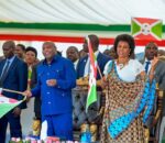 Perezida Ndayishimiye yahaye ishimwe umugore we nk’umukozi wahize abandi i Burundi