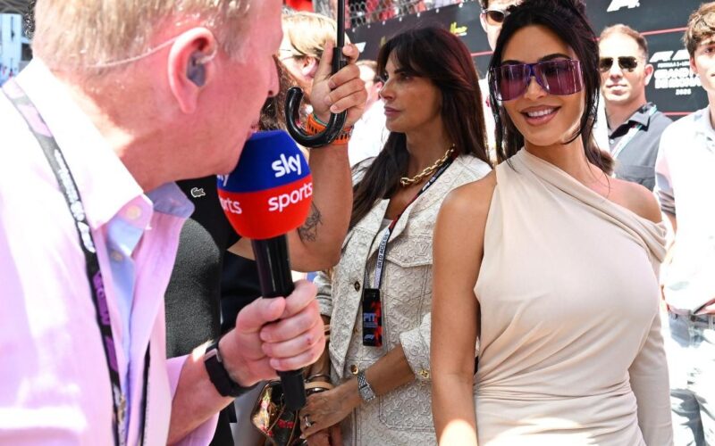 Kim Kardashian yanenzwe cyane n’abakunzi b’umukino wa Formula 1