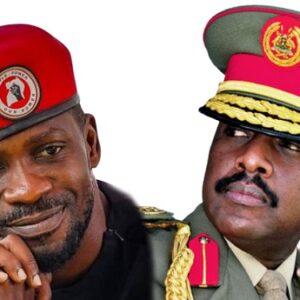 Gen. Muhoozi yise Bobi Wine ikigwari