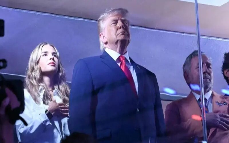 Trump yavugirijwe induru i New York