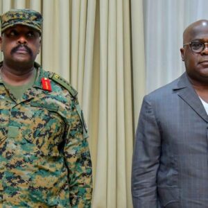 Muhoozi yongeye gushima Tshisekedi