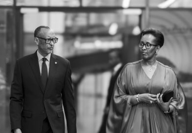 Perezida Kagame na Madamu Jeannette Kagame bari i Paris mu Bufaransa