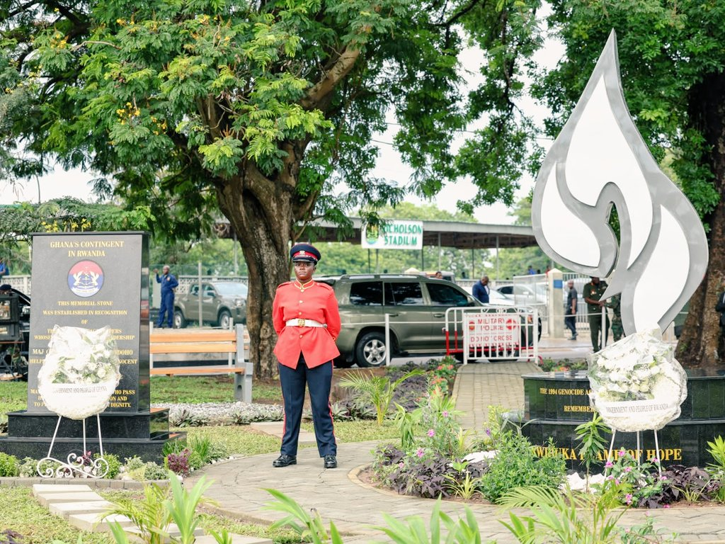 Ghana yatashye urwibutso rwa Jenoside yakorewe Abatutsi