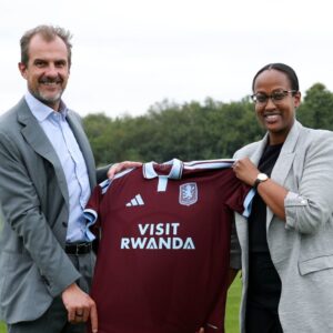 Visit Rwanda yageze mu gatuza ka Aston Villa