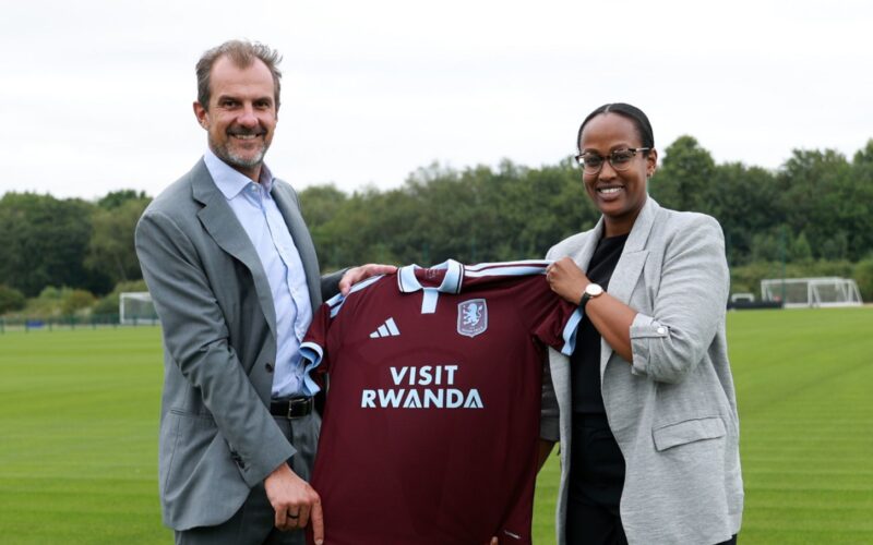 Visit Rwanda yageze mu gatuza ka Aston Villa