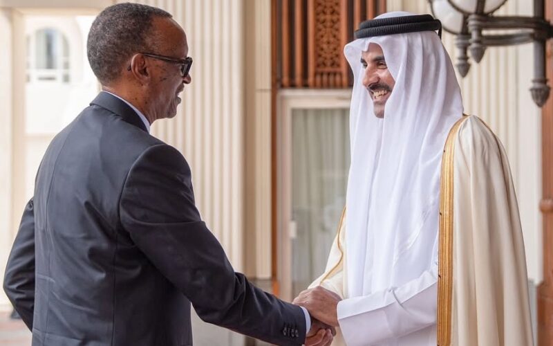 Ubutumwa bwa Perezida Kagame kuri Emir wa Qatar wapfushije se